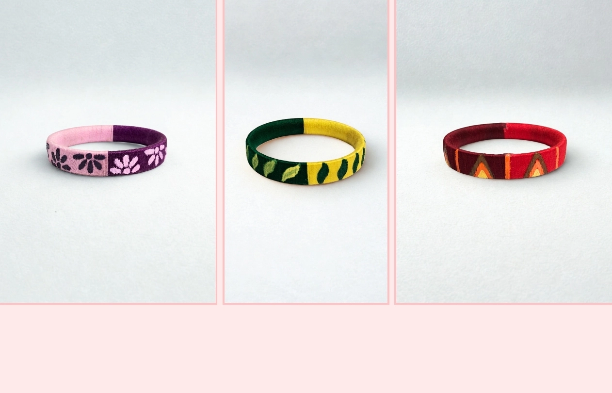 Special Handpainted Bangles Collection of Mayavash